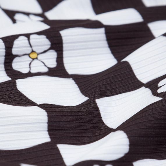 Купальник суцільний 500 Elea для дівчат чорний/білий - 10-11 р 141-48 см | Зображення 4