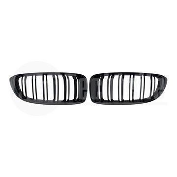 Решетки радиатора компл. BMW 4 F32/F36 (GT) 13-21 (глянц. чёрн. двойная), AutoTechteile, 706 5164, 706 5163