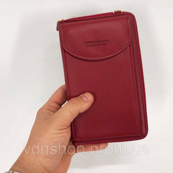 Подарок женский кожаный кошелек клатч BAELLERRY Кошелек для женщины раскладной TB-24 | Зображення 8