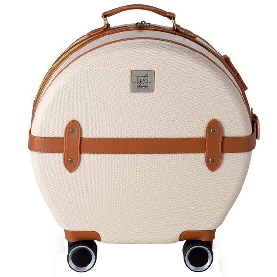 Валіза Semi Line 24" (M) Ecru/Brown (T5670-3) | Зображення 3