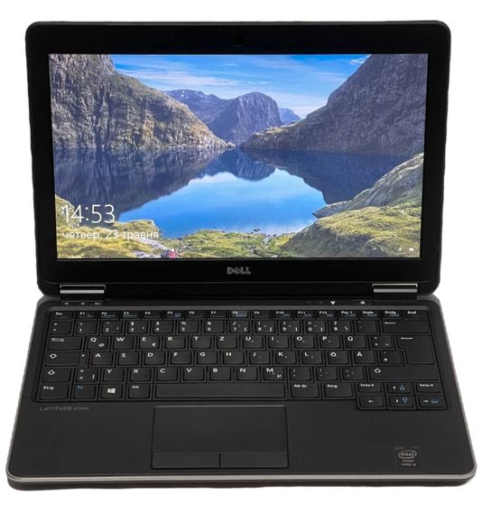Нетбук Dell Latitude E7240 / 12.5" (1366x768) TN / Intel Core i5-4200U (2 (4) ядра по 1.6 - 2.6 GHz) / 8 GB DDR3 / 256 GB SSD / Intel HD Graphics 4400 / WebCam б/в | Зображення 2