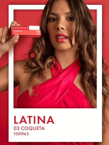 Блиск-лак для губ Farmasi  Latina 03 Coqueta 5,5 мл