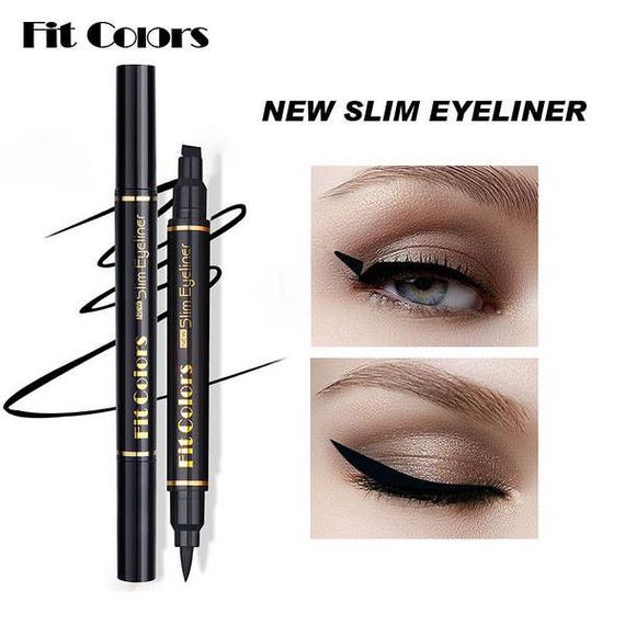 Підводка-фломастер для повік зі штампом Fit Colors slim eyeliner | Зображення 3