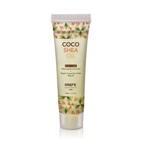 Масажна олійка COCO SHEA OIL Huile de massage BIO 100 ml Sex Aura | Зображення 3