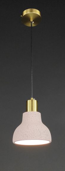 Люстра підвісна на 1 лампочку 27701 Латунь 25-180х15х15 см. | Зображення 4