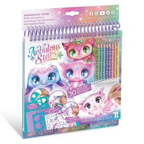 Набір для творчості Скетчбук: Зіркові друзі Nebulous Stars 11141 з олівцями