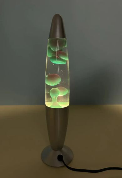 Ночник-светильник "Лавовая лампа" 37 см Лава лампа RGB | Зображення 1
