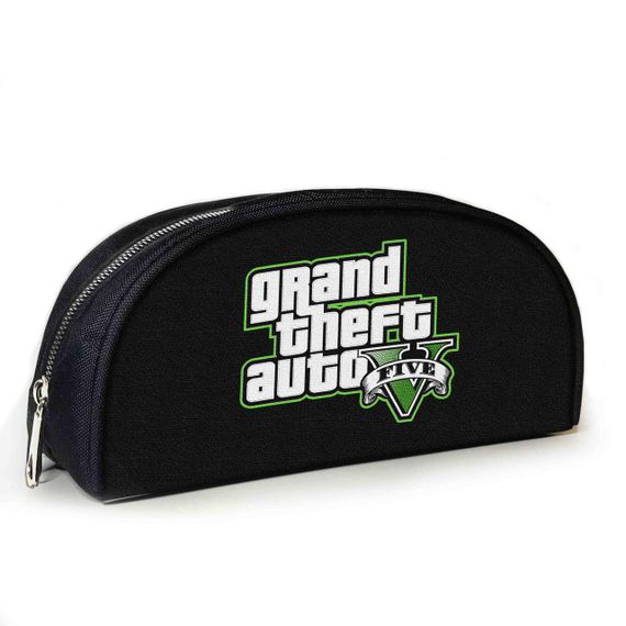 Пенал школьный GTA/Grand Theft Auto 23х10х8 см с принтом для мальчика (02803)