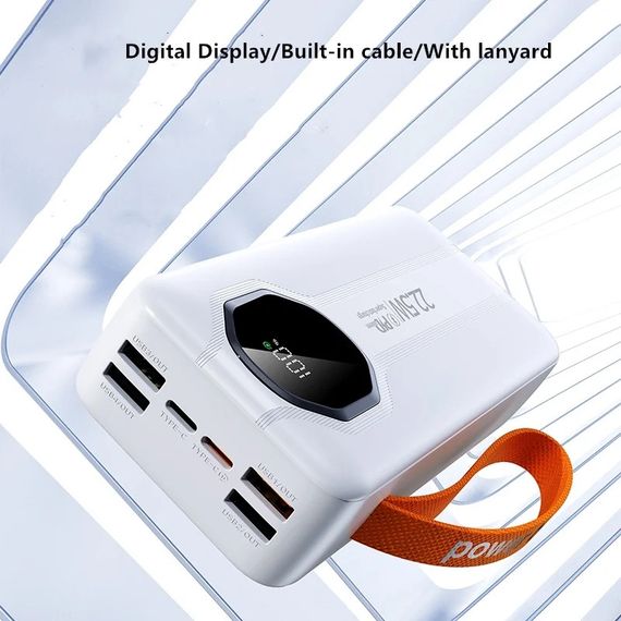 Power Bank Aroimac VP318 30000 mAh White | Зображення 3