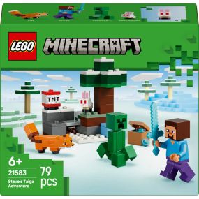 LEGO Minecraft 21583 Пригоди Стіва у тайзі