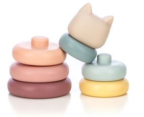 Силіконовий сортер FreeON Вежа Kitty, multicolour (Від народження)