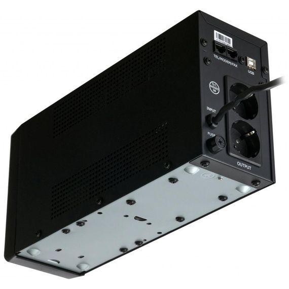 Пристрій безперебійного живлення Vinga LCD 600VA metal case with USB (VPC-600MU) | Зображення 7