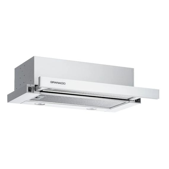 Витяжка кухонна GRANADO Telde 603-700 white glass (GCH16355) | Зображення 1