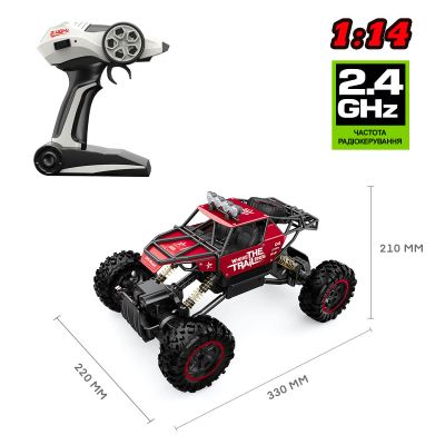 Радиоуправляемая игрушка Sulong Toys Off-road Crawler – Where the trail ends, красный (SL-121RHMR) | Зображення 1