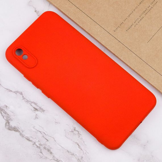 Чехол Silicone Cover Lakshmi Full Camera (A) для Xiaomi Redmi 9A Full camera, Червоний / Red | Зображення 3