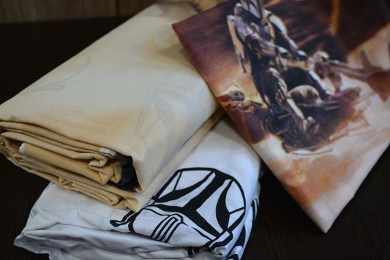 Постельное белье TAC Disney 160×220 см Mandalorian Dust Cloud | Зображення 3