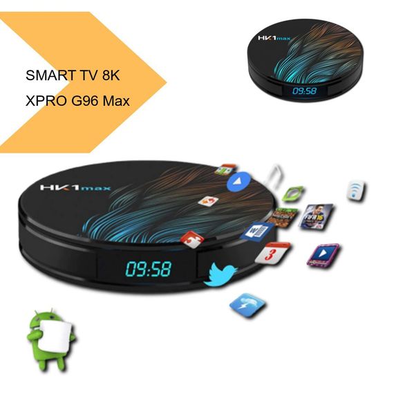 Smart TV приставка 8K XPRO G96 Max X4 (40769-G96 Max X4 8K_1987) | Зображення 1