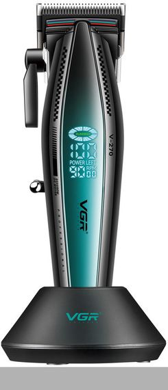 Комплект VGR 2 в 1 V-270&amp;V-992 GREEN, машинка для стрижки та триммер з LED-дисплеєм та акумулятором 2000 mAh (47869-V-270&V-992_2365) | Зображення 3