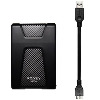 Внешний жесткий диск 2.5&quot; 1TB ADATA (AHD650-1TU31-CBK) (AHD650-1TU31-CBK) | Зображення 5