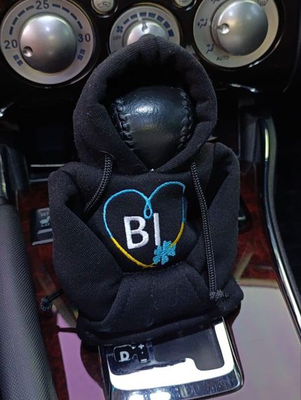 Чохол кофта Худі аксесуар на КПП  Car Hoodie ВІ полтавська область чорний подарунок автомобілісту 10070