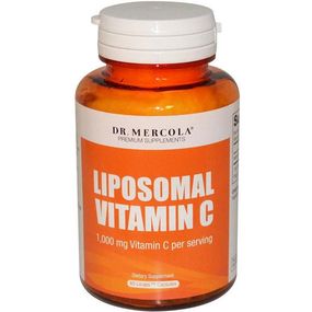 Витамин C Dr. Mercola Liposomal Vitamin C 1000 mg 60 Licaps Caps