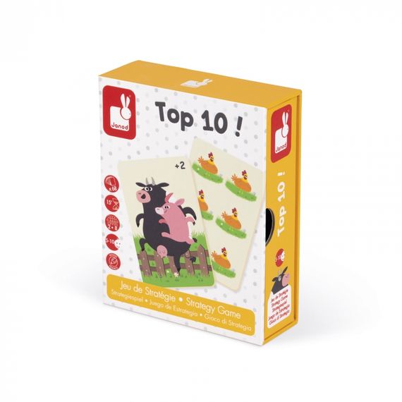 Настольная игра мемо Janod Топ 10 J02760 (J02760)