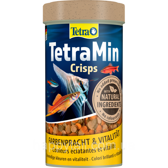 Корм TetraMin Crisps 250 мл (55 г) — Чипсы для всех видов рыб купить