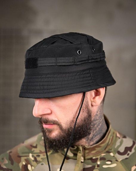 Тактична панама софтшел чорна   ПП8008