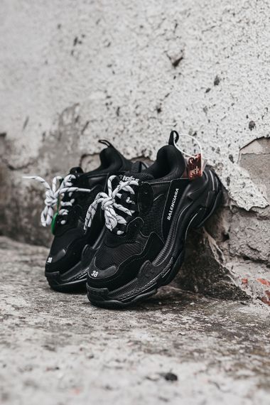 Кросівки Bale/nc/aga Triple S «Black весна / літо / осінь 0161 39 | Зображення 2