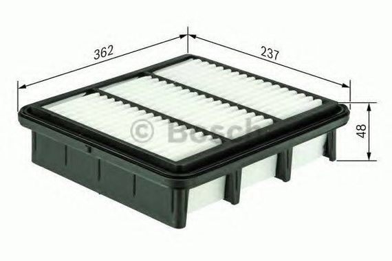 Фільтр повітряний MITSUBISHI (вир-во Bosch) BOSCH 1457433339 на MITSUBISHI SHOGUN IV (V8_W, V9_W)
