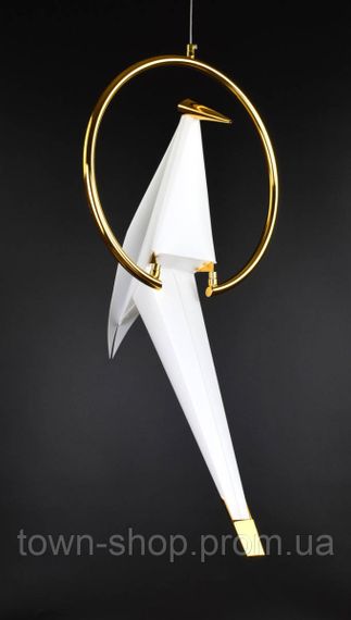 Люстра потолочная LED AS145/1-k Золото 80-160х35х35 см. | Зображення 6