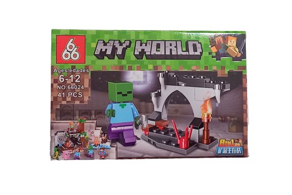 Конструктор "MY WORLD" 66024, 8в1 40+ деталей, Ціна за 1 конструктор, у коробці (6968683261283) Вид 4