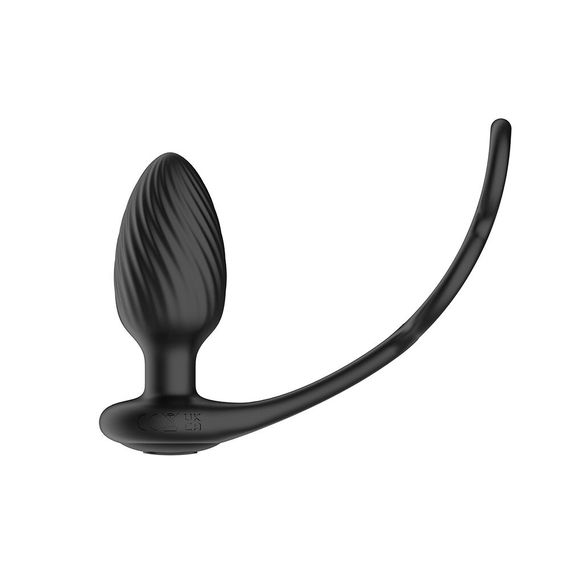 Анальна вібропробка Nexus Tornado Cock and Ball Ring обертання+вібрація, ерекційне кільце, пульт | Зображення 4