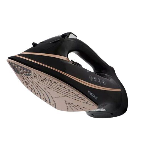 Праска парова Haeger HG-1215 самоочищення 2200 Вт чорний/золото (HG-1215_613) | Зображення 2