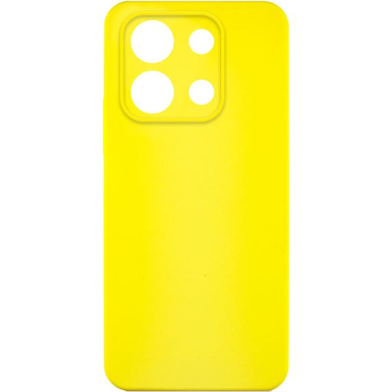 Чохол Silicone Cover Ummi Lakshmi Full Camera (AA) для Xiaomi Redmi Note 13 Pro 4G / Poco M6 Pro 4G Жовтий / Flash