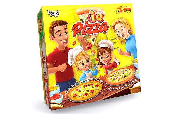 Настільна гра G-IP-01U "IQ Pizza" DANKO