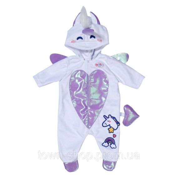Одежда для куклы Baby Born - Комбинезон Единорога