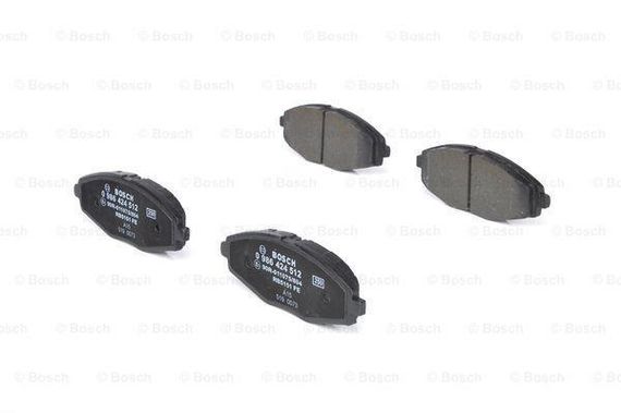 Передні гальмівні колодки Ланос R13 BOSCH - 0986424512 | Зображення 2