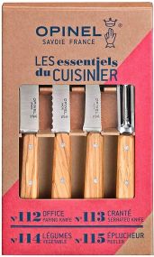 Набір ножів Opinel Les Essentiels Olive VRI Inox