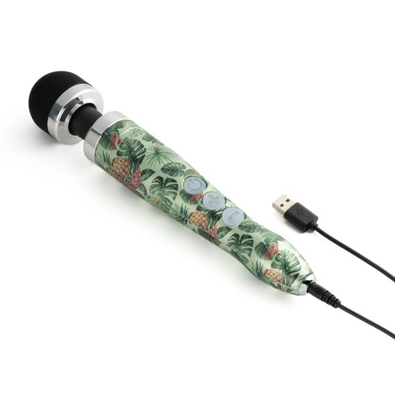 Вібромасажер DOXY Die Cast 3R - PINEAPPLE, дуже потужний, перезаряджуваний, металевий корпус | Зображення 2
