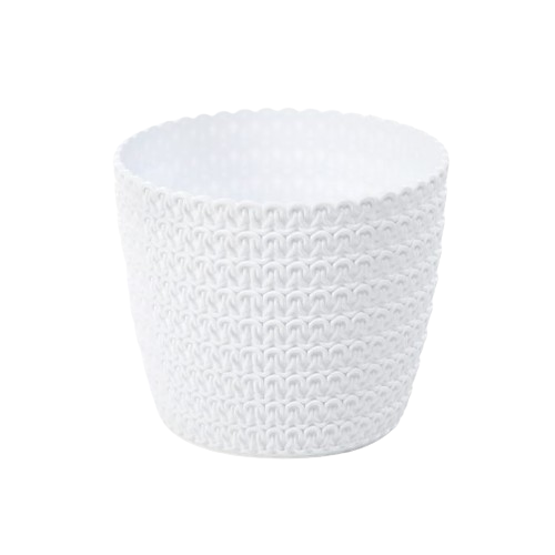 Вазон-миска Джерсі 30см білий Ламела