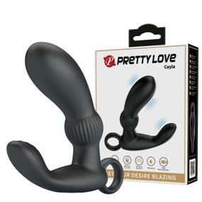 Вибромассажер простаты Pretty Love Cayla Stimulator Black sexstyle