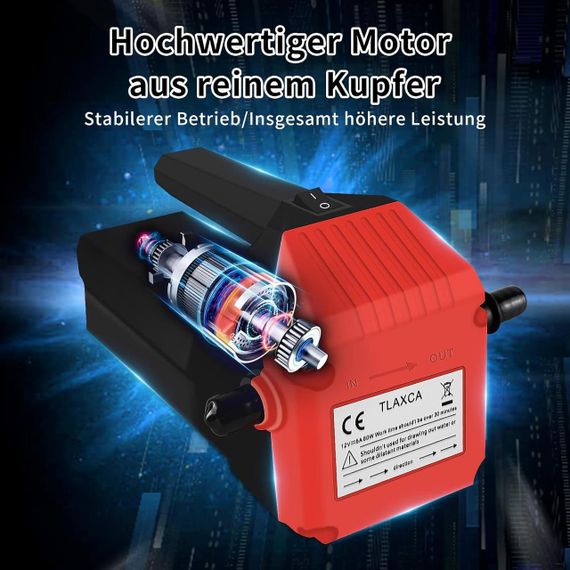 Насос портативний оливний для заміни оливи, Nartov Oil Extraction Pump 12 V 80 W, | Зображення 4