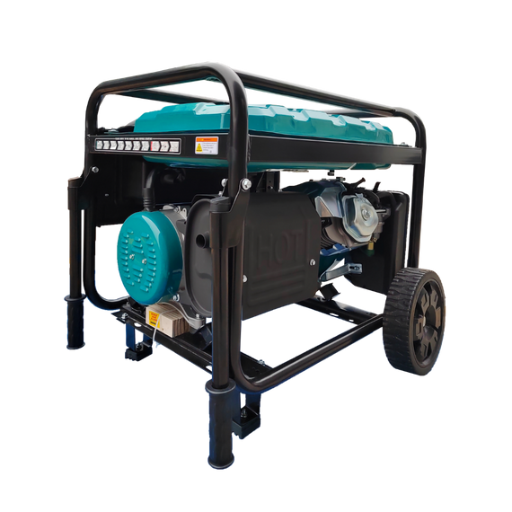 Генератор бензиновий INVO H6250D 5.5 кВт трифазний Бензогенератор бензиновий генератор Генератор 5 кВт | Зображення 1