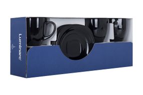 Сервіз чайний LUMINARC CARINE BLACK, 12 предметів (P4672)