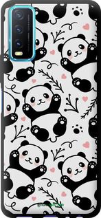 Чохол на Vivo Y20 Панди "4318b-2078-2448"