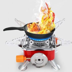 Портативная газовая плита Portable Card Type Stove K-202