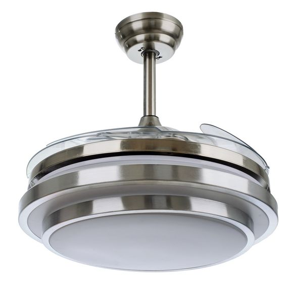 Люстра вентилятор с пультом LED 36W WW+NW+CW CH (BKL-903S/1) | Зображення 5