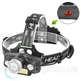 Налобный аккумуляторный фонарик BL-T45-T6