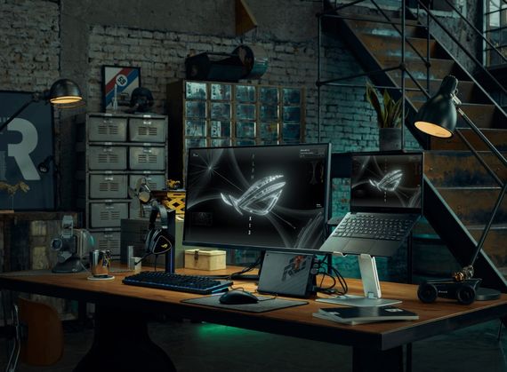 Ноутбук ASUS ROG Flow X13 GV301RE-LJ143 13.4FHD+ Touch IPS/AMD R9-6900HS/16/512F/NVD3050Ti-4/noOS (90NR0A21-M00BY0) | Зображення 2